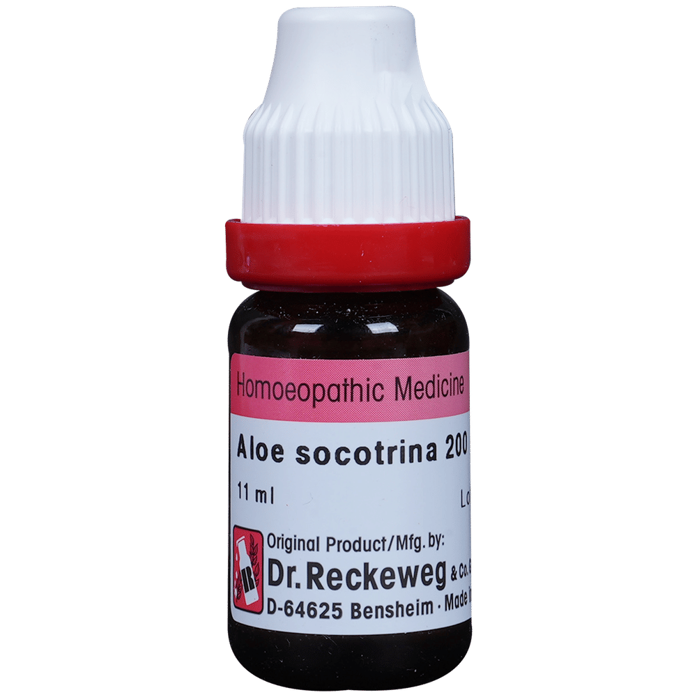 Dr. Reckeweg Aloe Soc Dilution 200 CH bottle of 11 ml Dilution