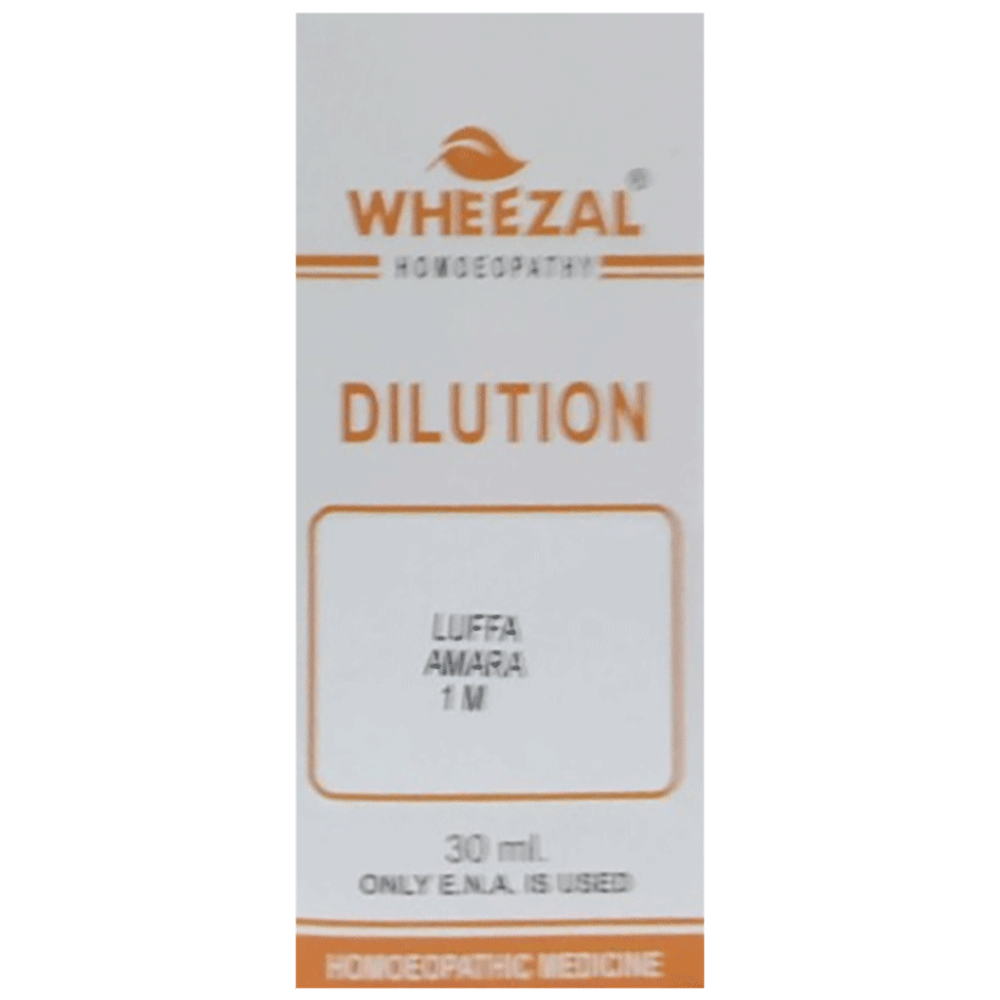 Wheezal Luffa Amara Dilution 1M bottle of 30 ml Dilution