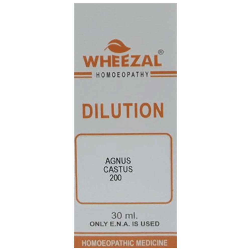 Wheezal Agnus Castus Dilution 200 bottle of 30 ml Dilution
