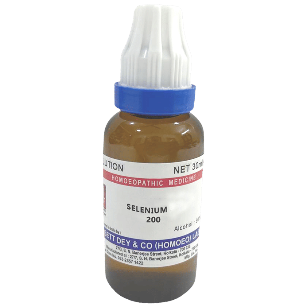 Sett Dey Selenium Dilution 200 bottle of 30 ml Dilution