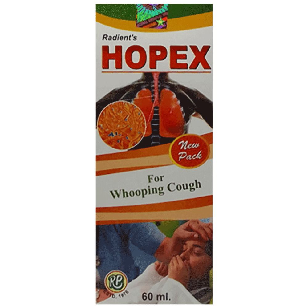 Radient Hopex Syrup bottle of 60 ml Syrup