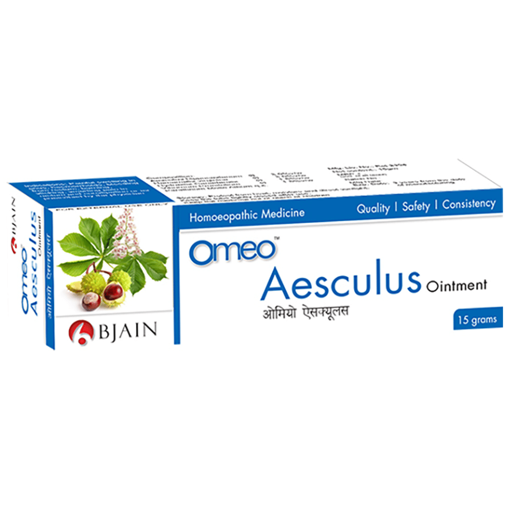 Bjain Omeo Aesculus Ointment tube of 15 gm Ointment