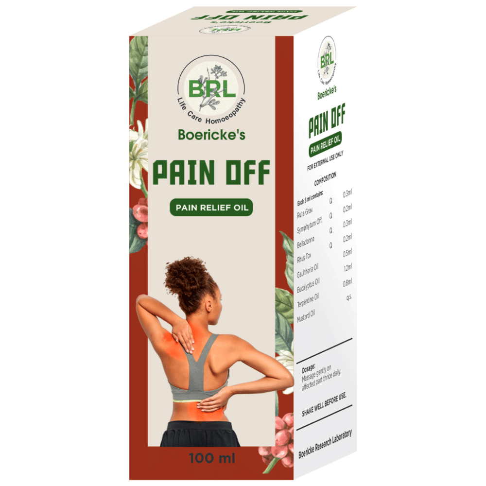 BRL Pain Off Oil bottle of 100 ml Oil