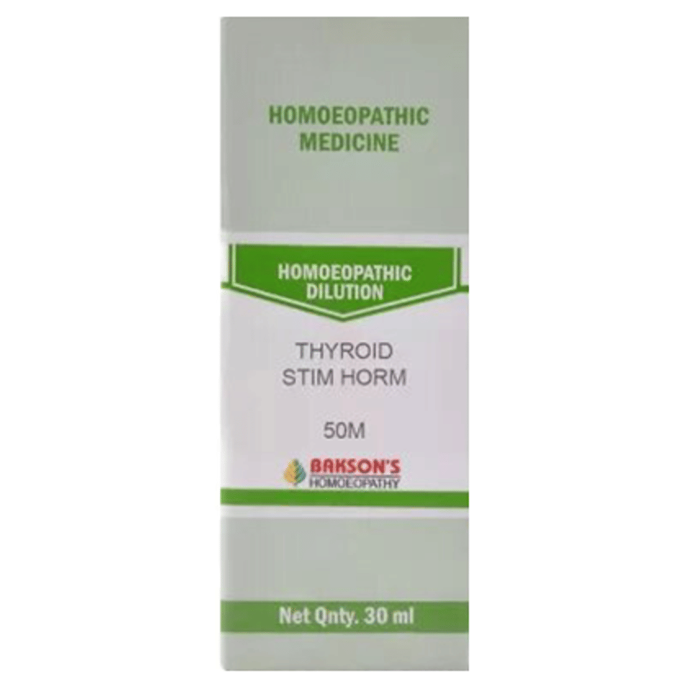 Bakson's Homeopathy Thyroid Stim Horm Dilution 50M bottle of 30 ml Dilution