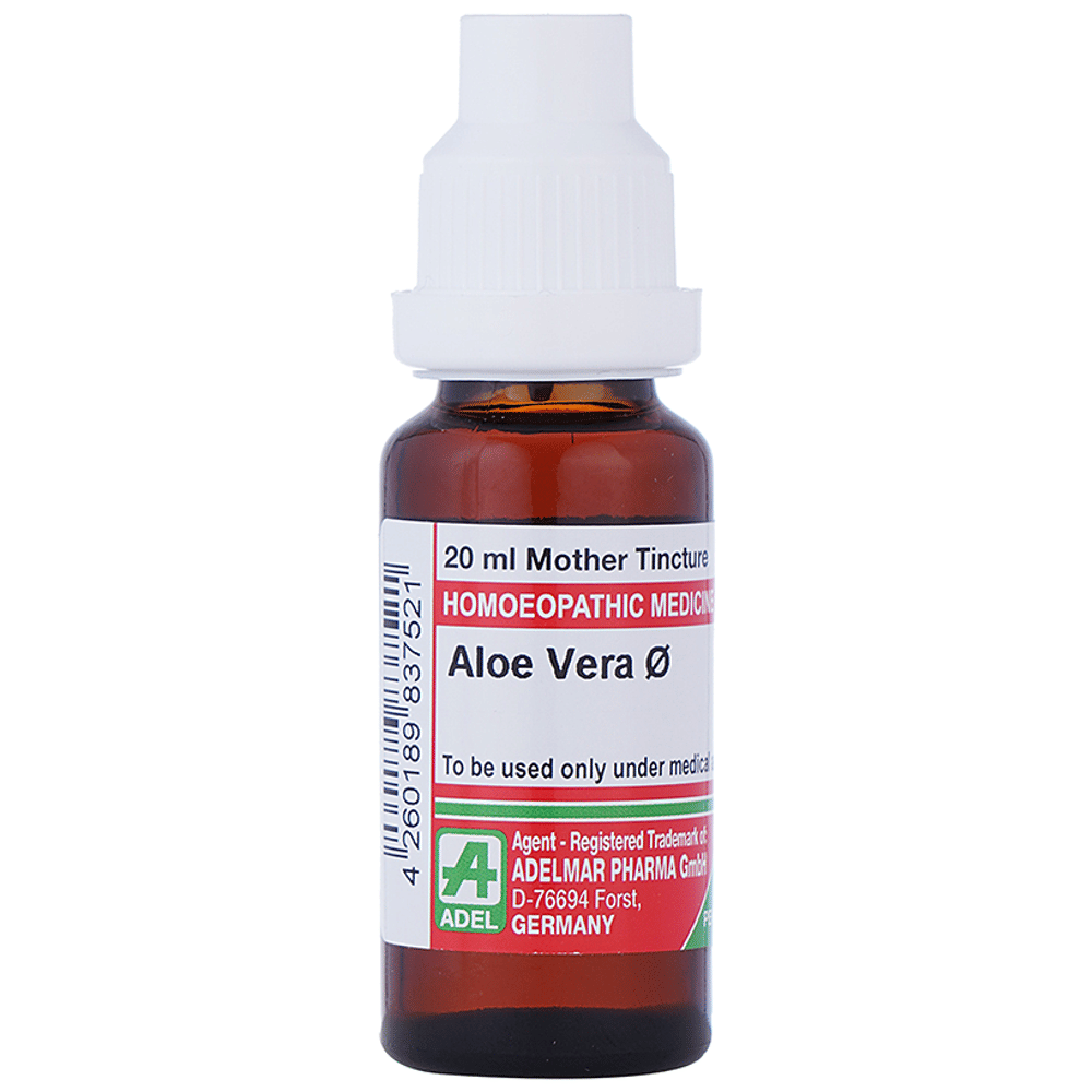 ADEL Aloe Vera Mother Tincture Q bottle of 20 ml Mother Tincture ADEL Aloe Vera Mother Tincture Q bottle of 20 ml Mother Tincture