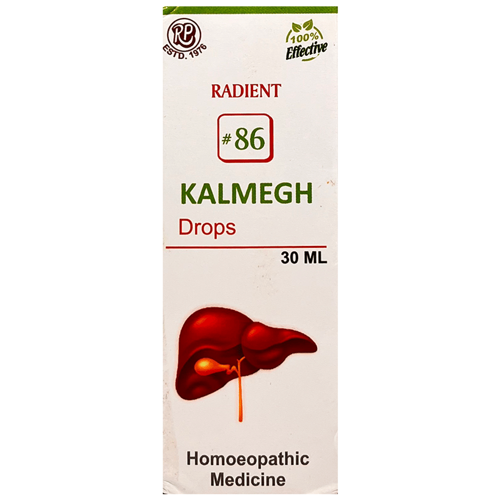 Radient #86 Kalmegh Drops bottle of 30 ml Oral Drops