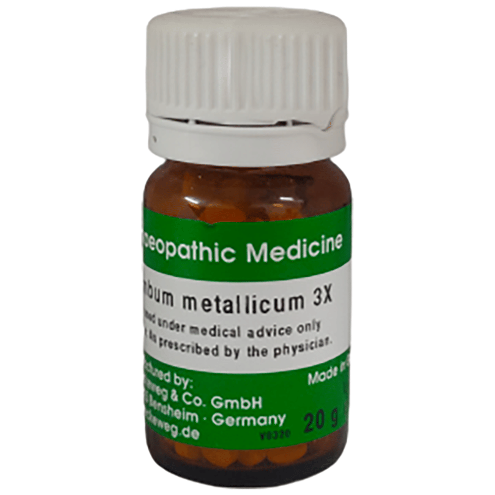 Dr. Reckeweg Plumbum Metallicum Tablet 3X bottle of 20 gm Tablet Dr. Reckeweg Plumbum Metallicum Tablet 3X bottle of 20 gm Tablet