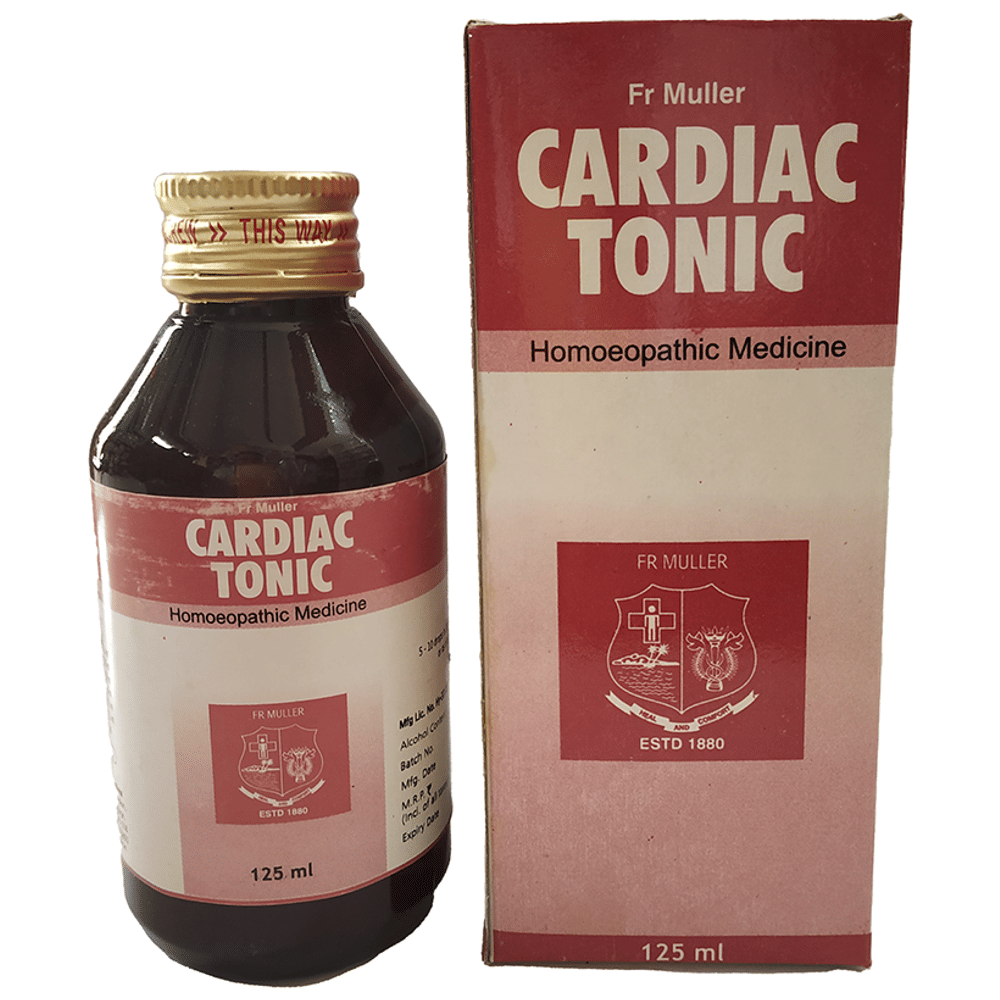 Fr Muller Cardiac Tonic bottle of 125 ml Tonic