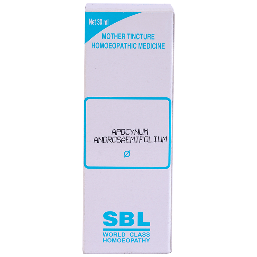 SBL Apocynum Androsaemifolium Mother Tincture Q bottle of 30 ml Mother Tincture