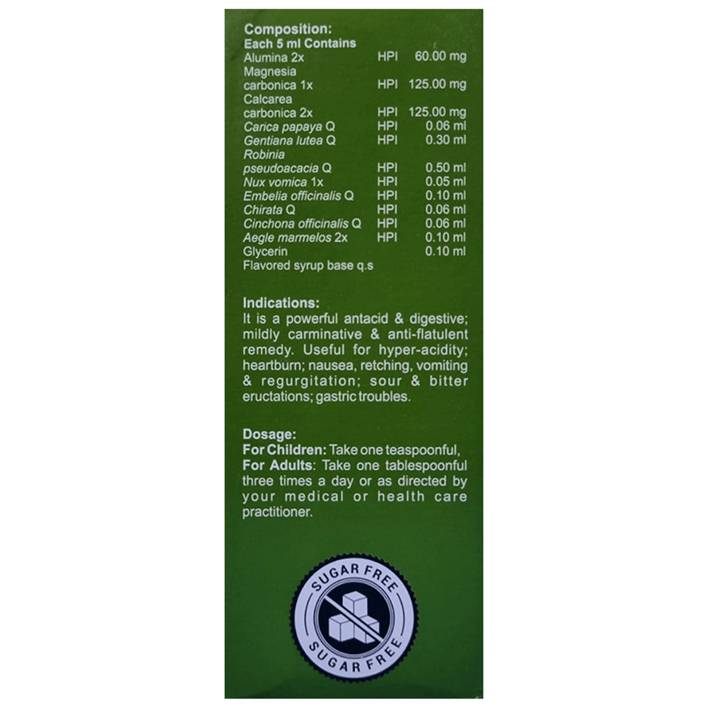 Bhargava Aciset Syrup bottle of 200 ml Syrup