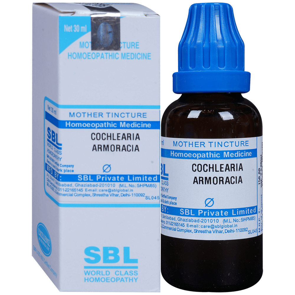 SBL Cochlearia Armoracia Mother Tincture Q bottle of 30 ml Mother Tincture