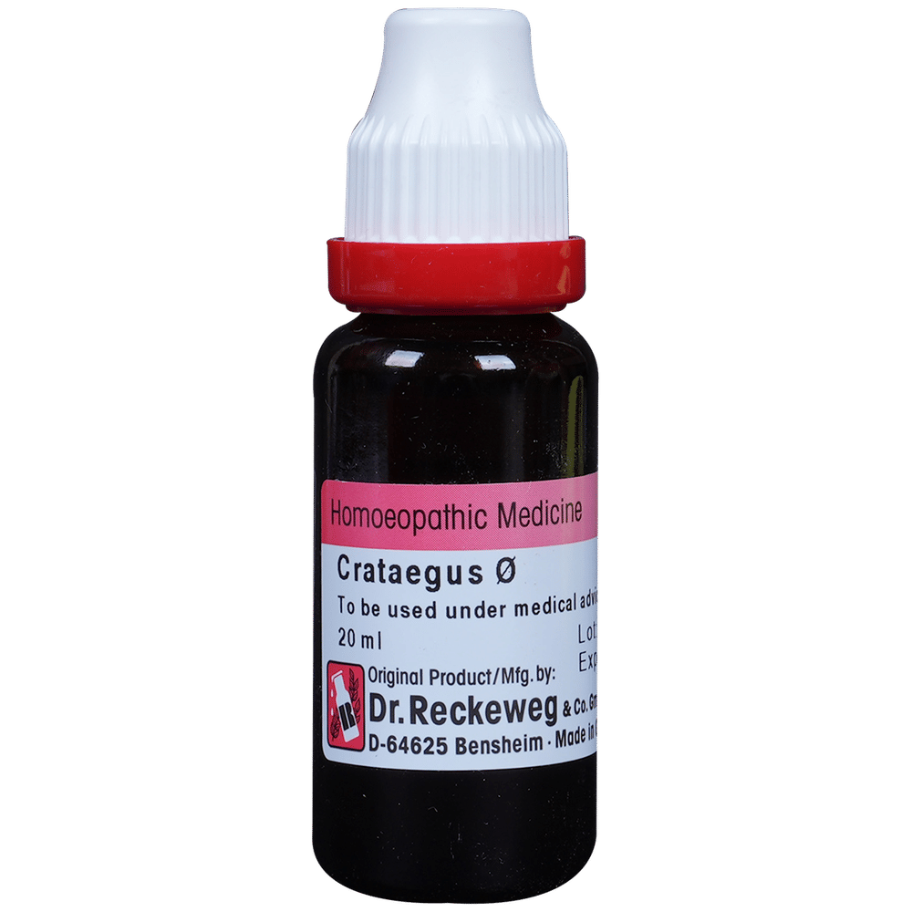 Dr. Reckeweg Crataegus Mother Tincture Q bottle of 20 ml Mother Tincture