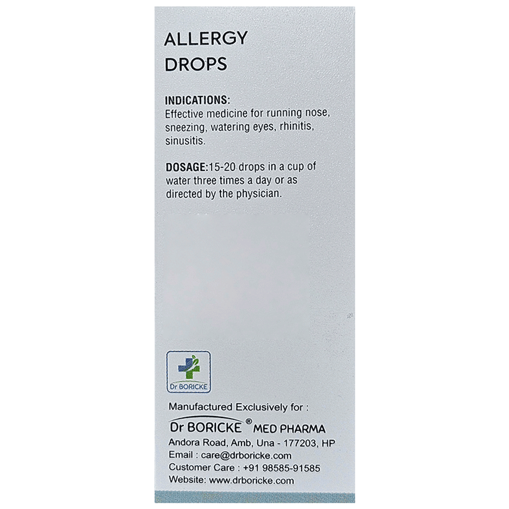 Dr Boricke DB 2 Allergy Drop bottle of 30 ml Oral Drops Dr Boricke DB 2 Allergy Drop bottle of 30 ml Oral Drops