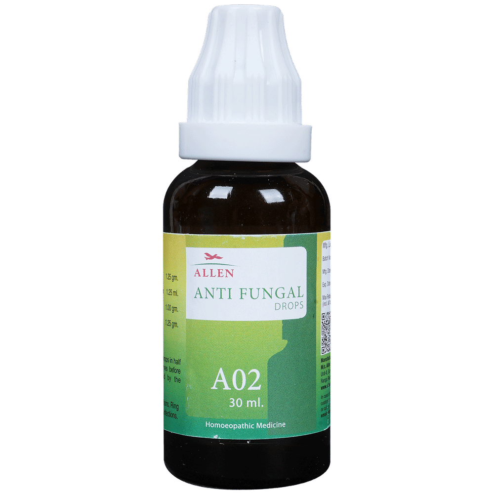 Allen A02 Anti Fungal Drop bottle of 30 ml Drop