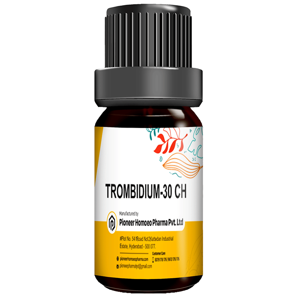 Pioneer Pharma Trombidium Globules Pellets Multidose Pills 30 CH bottle of 150 tablets