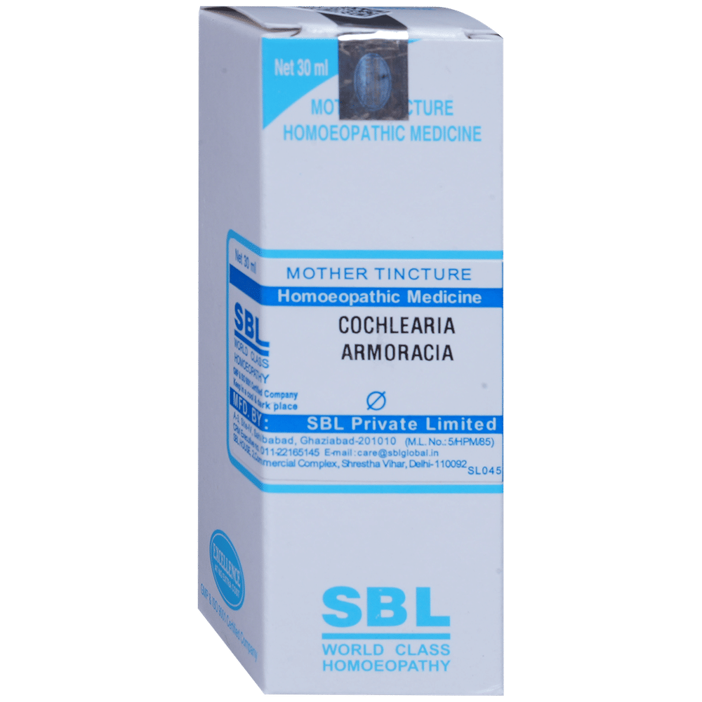 SBL Cochlearia Armoracia Mother Tincture Q bottle of 30 ml Mother Tincture