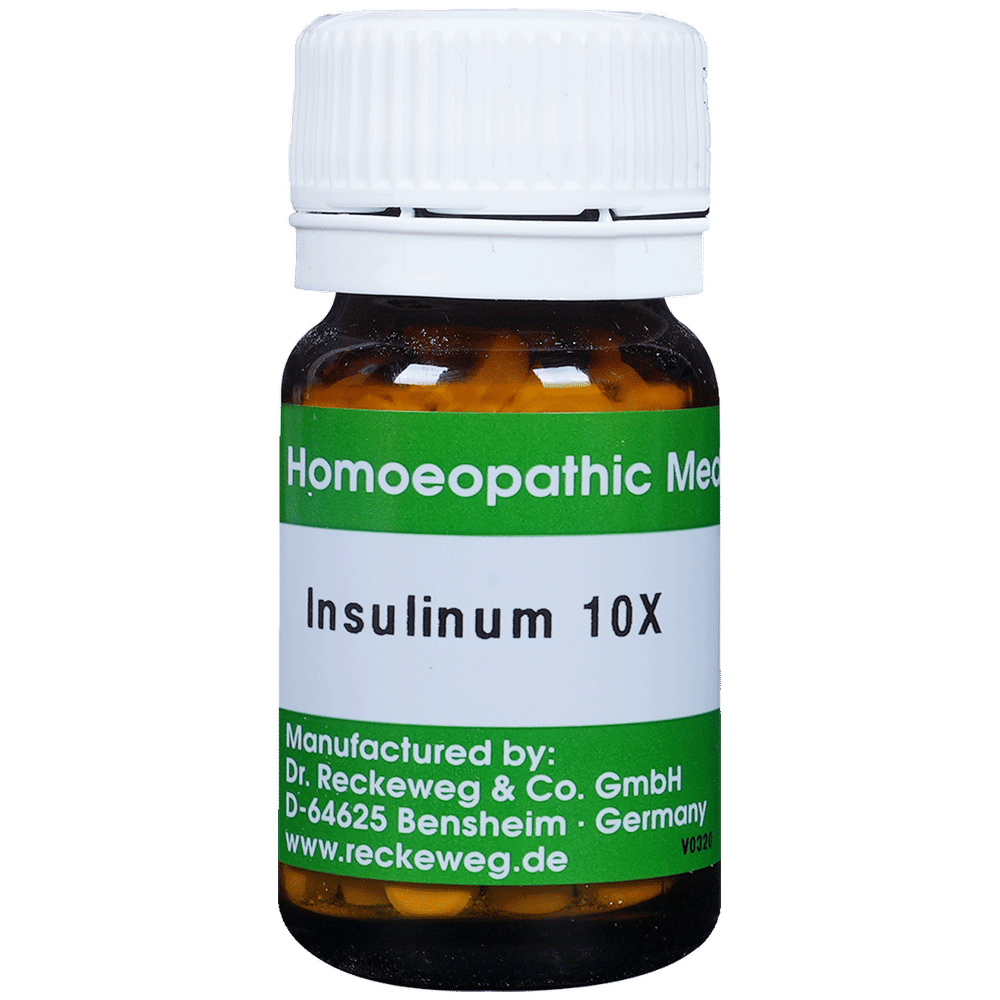 Dr. Reckeweg Insulinum Trituration Tablet 10X bottle of 20 gm Trituration Tablet