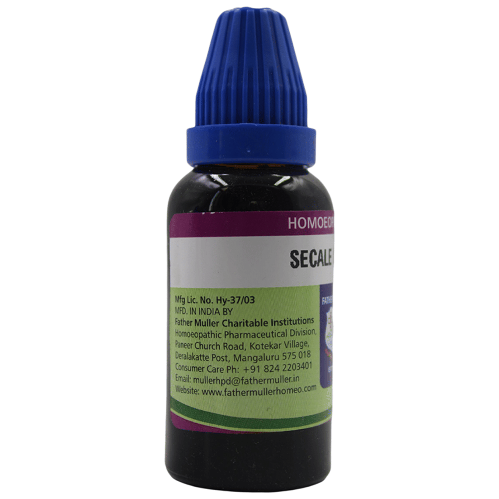 Father Muller Secale Cornutum Drop Q bottle of 30 ml Oral Drops Father Muller Secale Cornutum Drop Q bottle of 30 ml Oral Drops