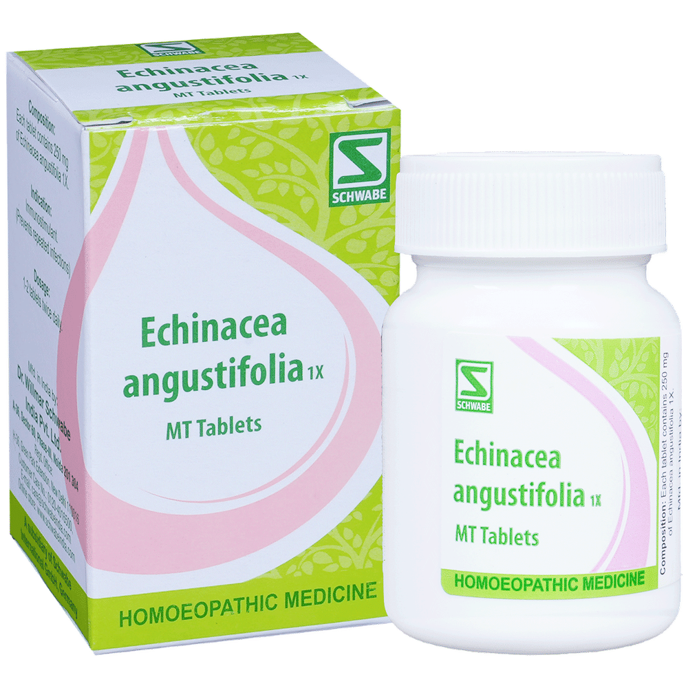 Dr Willmar Schwabe India Echinacea Angustifolia Tablet 1X bottle of 20 gm Tablet