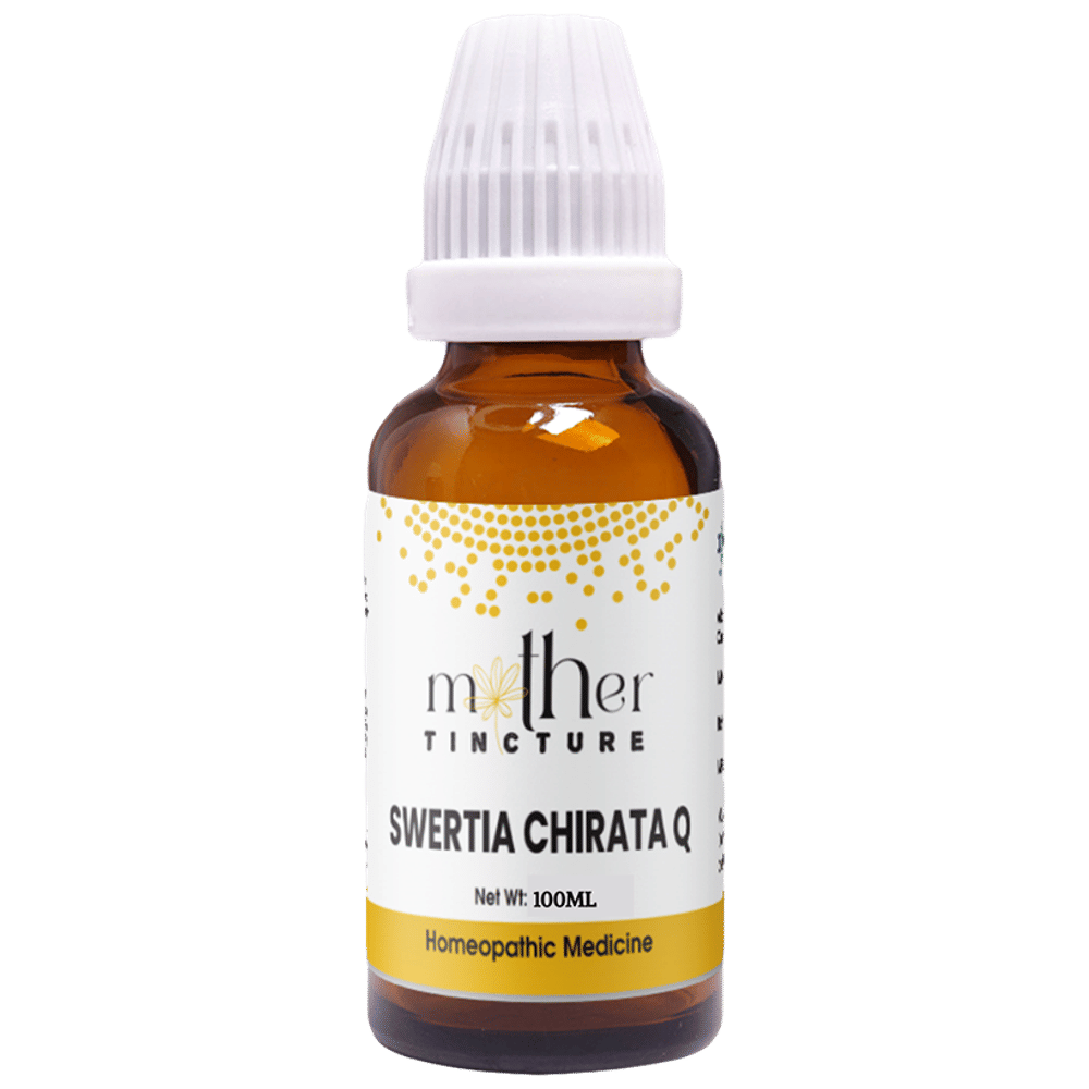 Pioneer Pharma Swertia Chirata Mother Tincture Q bottle of 100 ml Mother Tincture
