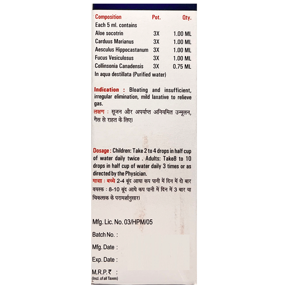 Radient #74 Constipation Drops bottle of 30 ml Oral Drops