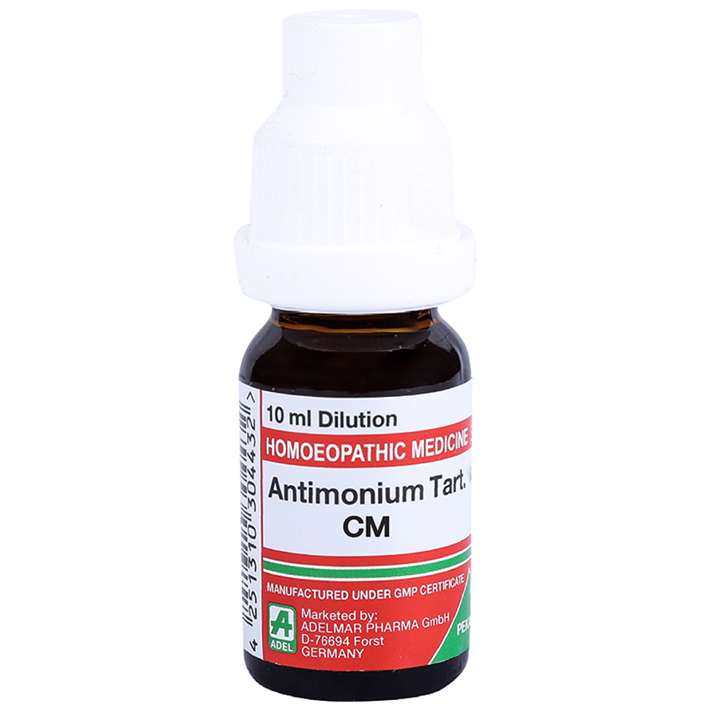 ADEL Antimonium Tart Dilution CM bottle of 10 ml Dilution