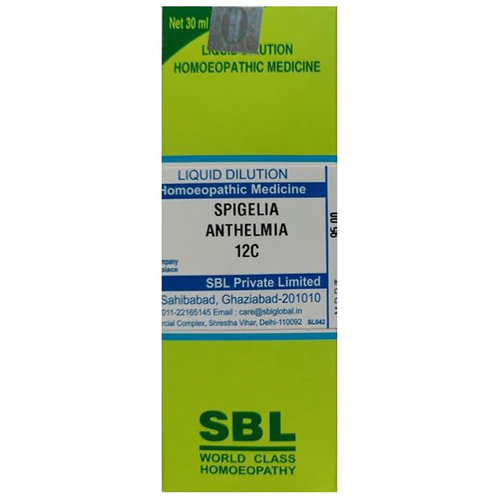 SBL Spigelia Anthelmia Dilution 12 CH bottle of 30 ml Dilution