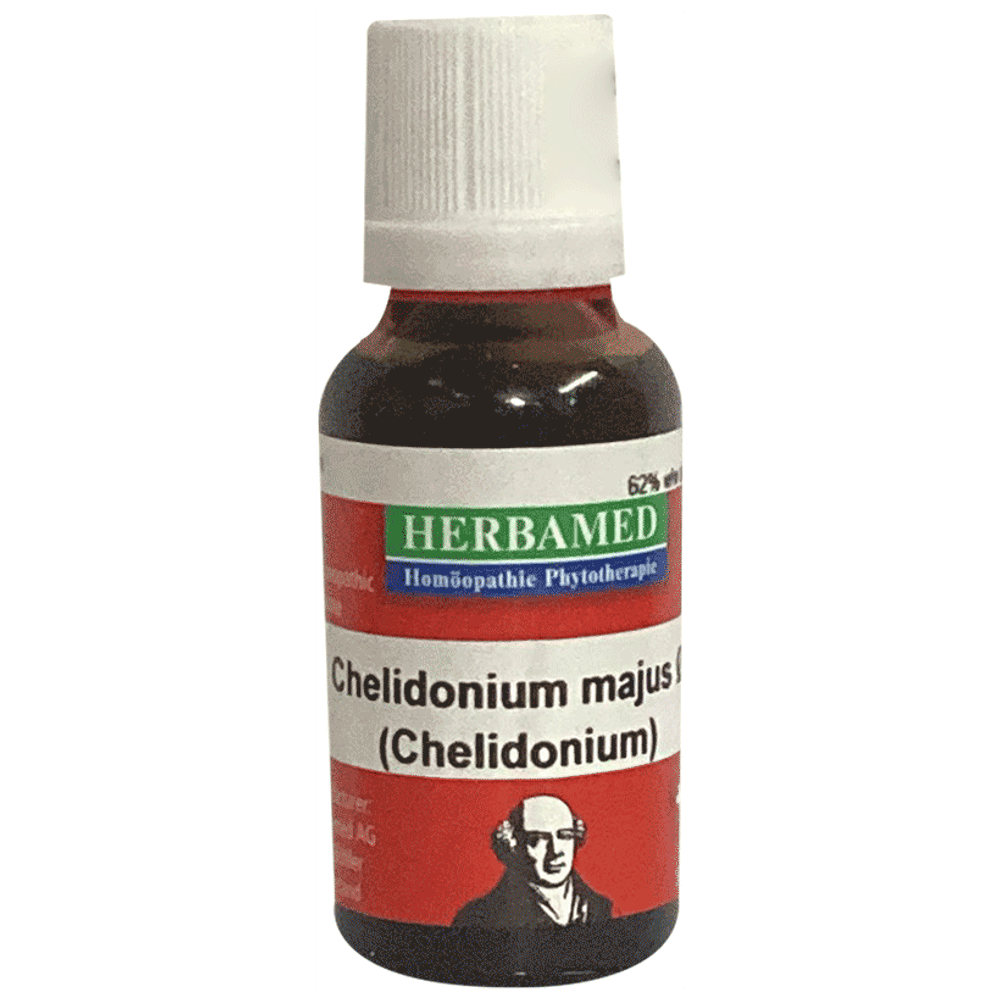 Herbamed Chelidonium Majus Mother Tincture Q bottle of 20 ml Mother Tincture