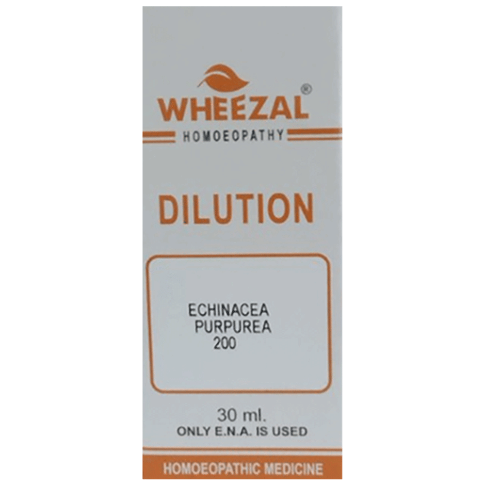 Wheezal Echinacea Purpurea Dilution 200 bottle of 30 ml Dilution