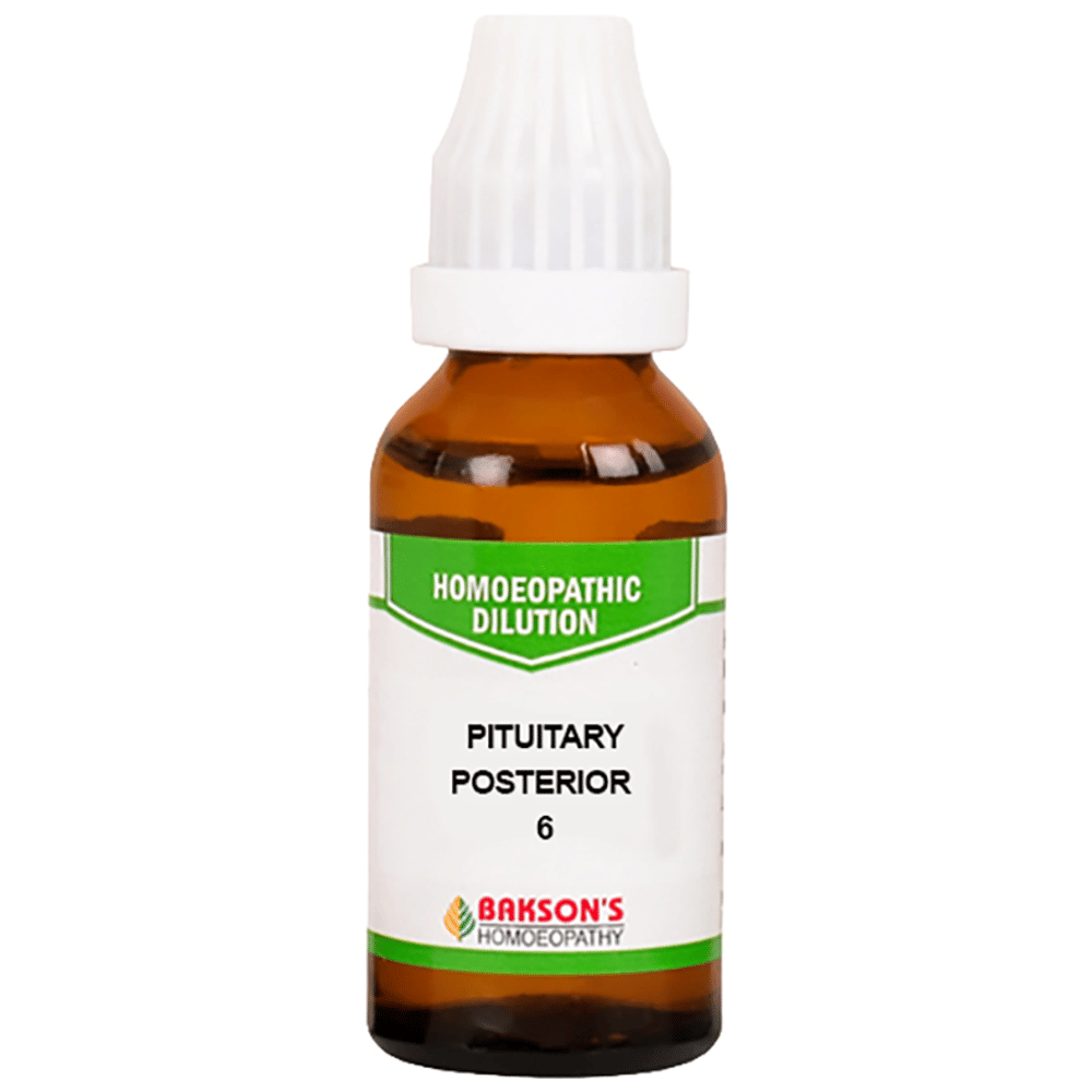 Bakson's Homeopathy Pituitary Posterior Dilution 6 bottle of 30 ml Dilution Bakson's Homeopathy Pituitary Posterior Dilution 6 bottle of 30 ml Dilution