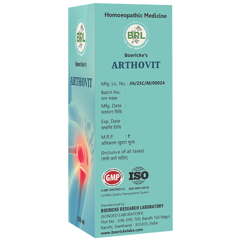 BRL Arthovit Syrup bottle of 200 ml Syrup