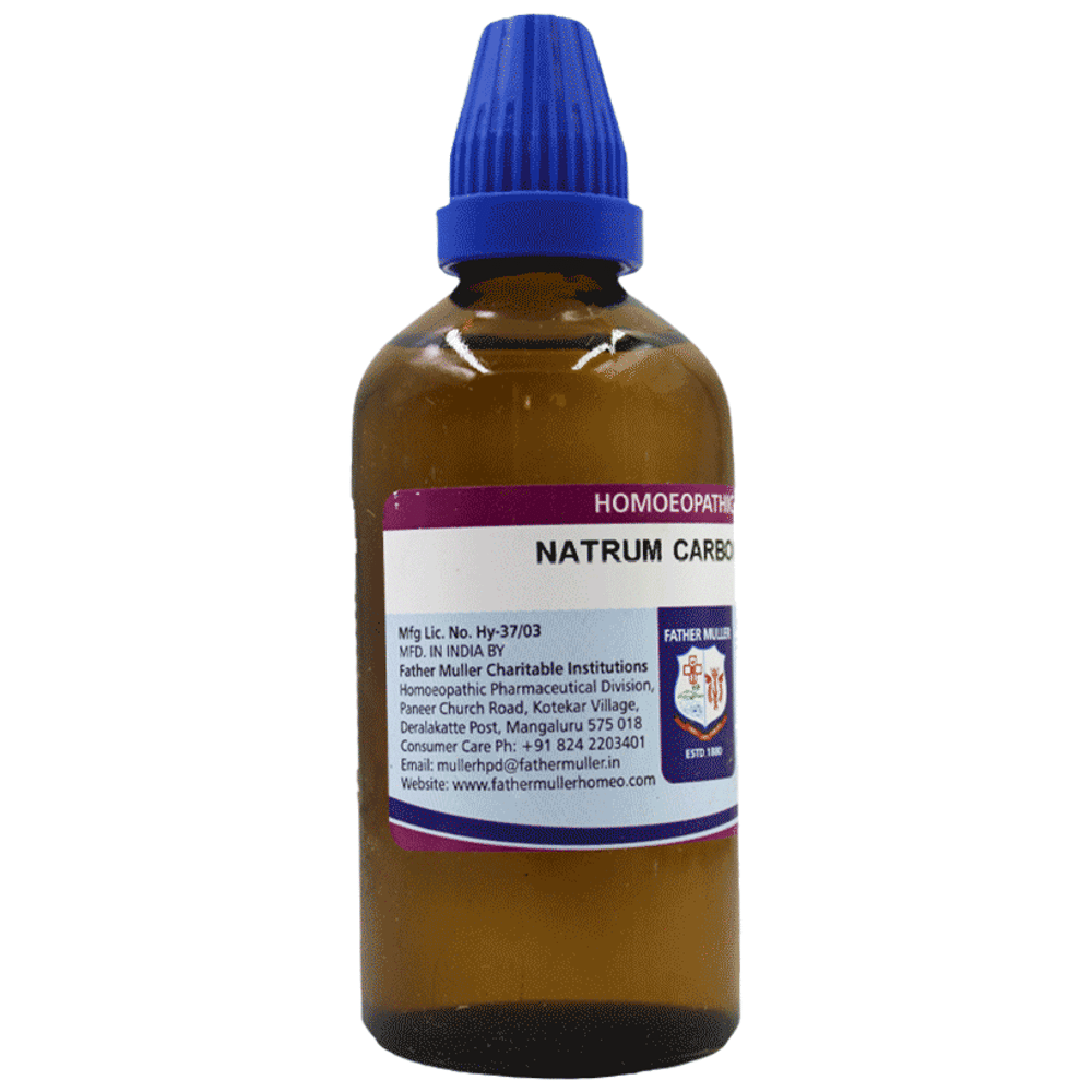 Father Muller Natrum Carbonicum 10M Drop bottle of 100 ml Drop