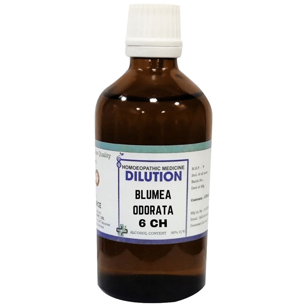 LDD Bioscience Blumea Odorata Dilution 6 CH bottle of 100 ml Dilution