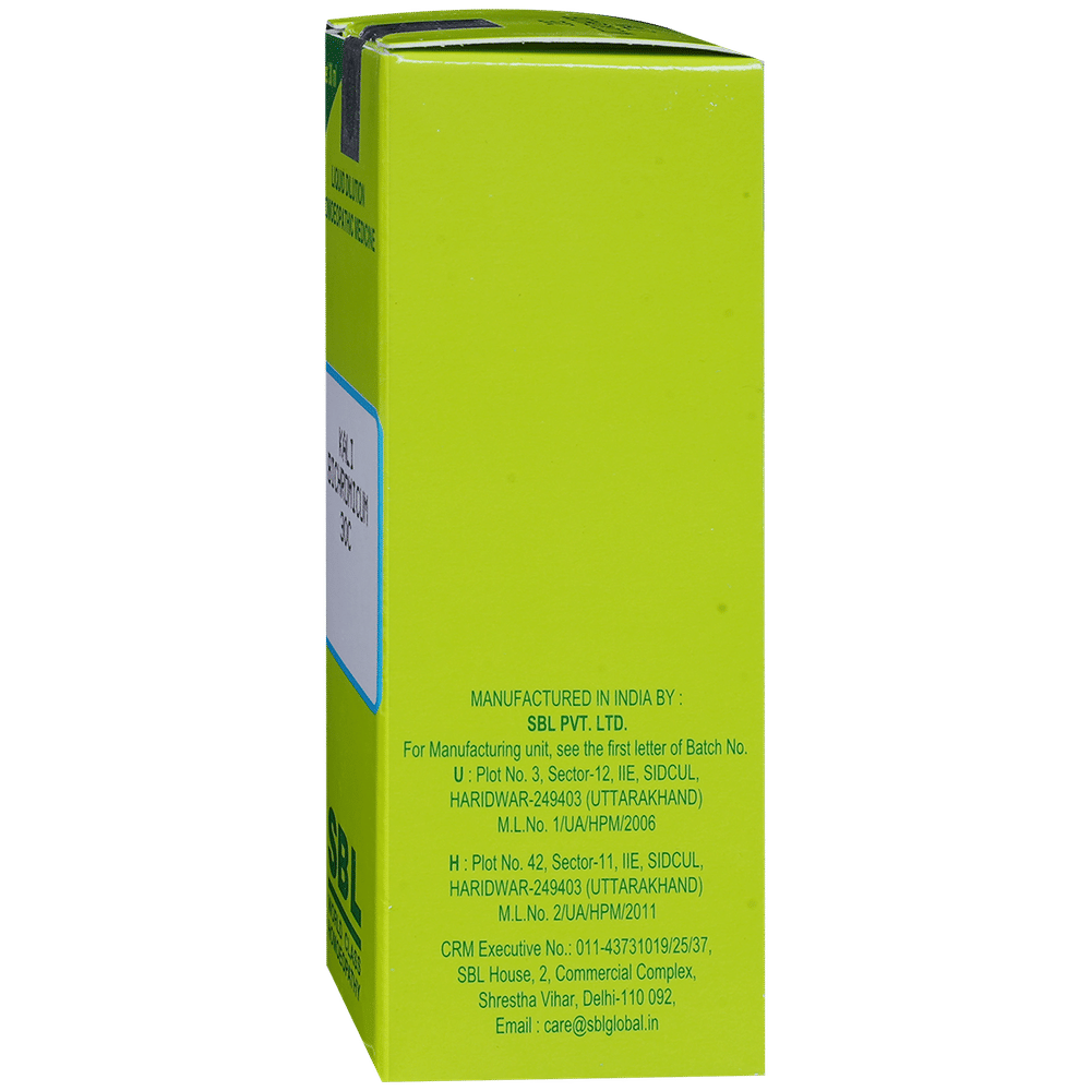 SBL Kali Bichromicum Dilution 30 CH bottle of 30 ml Dilution SBL Kali Bichromicum Dilution 30 CH bottle of 30 ml Dilution