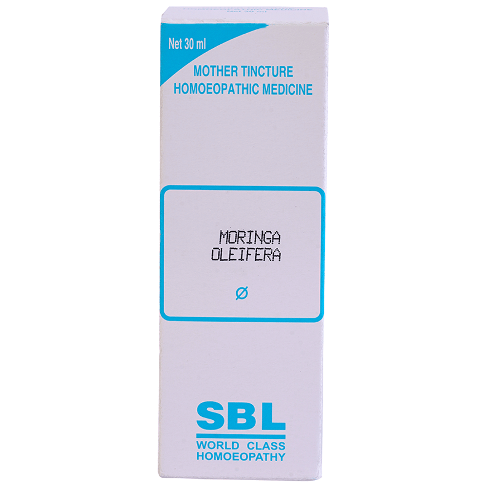 SBL Moringa Oleifera Mother Tincture Q bottle of 30 ml Mother Tincture
