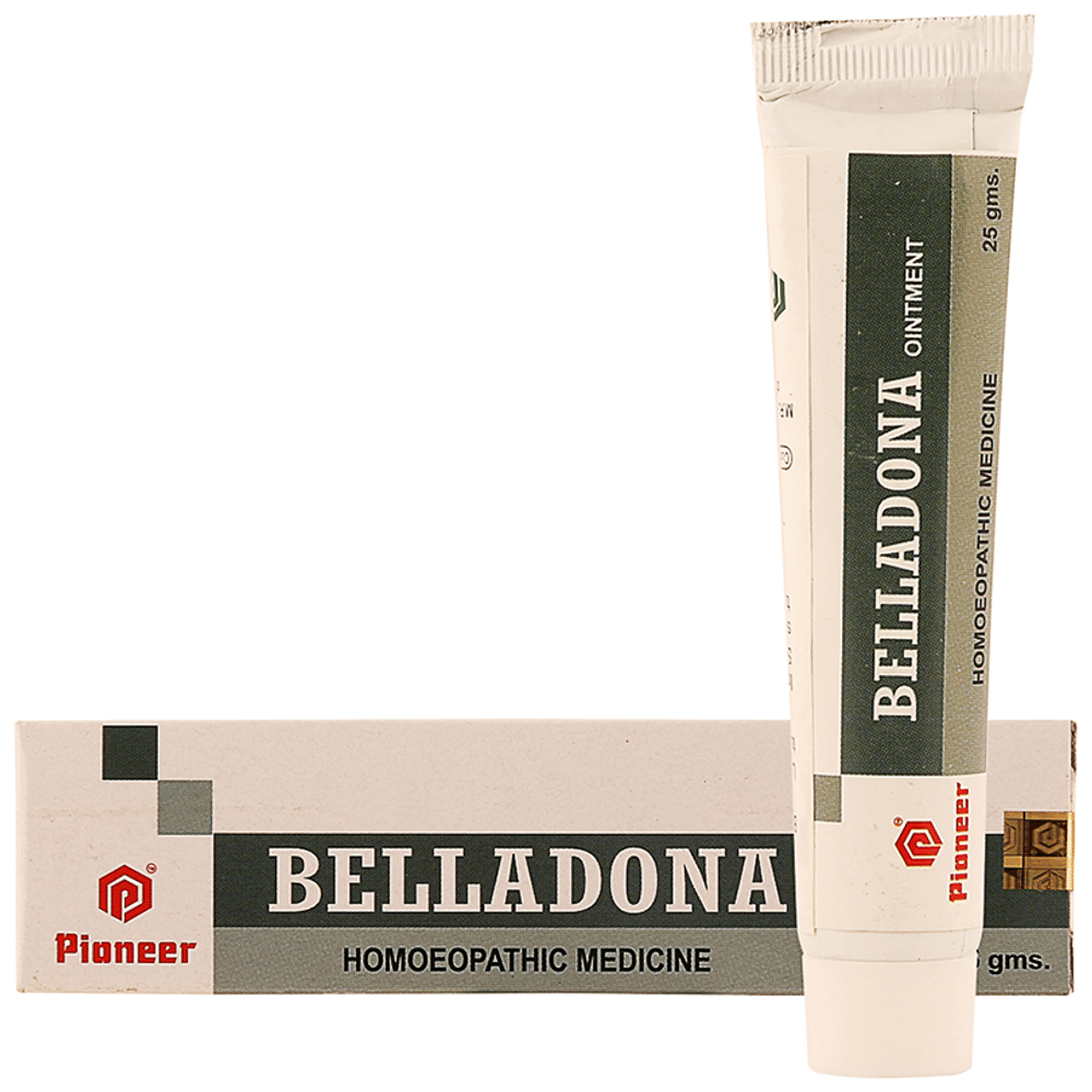 Pioneer Pharma Belladona Ointment (25gm Each) combo pack of 2 Tubes