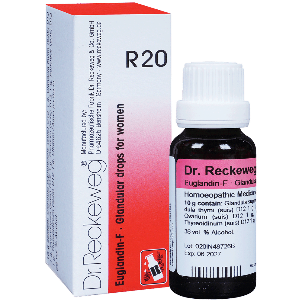 Dr. Reckeweg R20 Glandular Drops for Women Drop bottle of 22 ml Drop