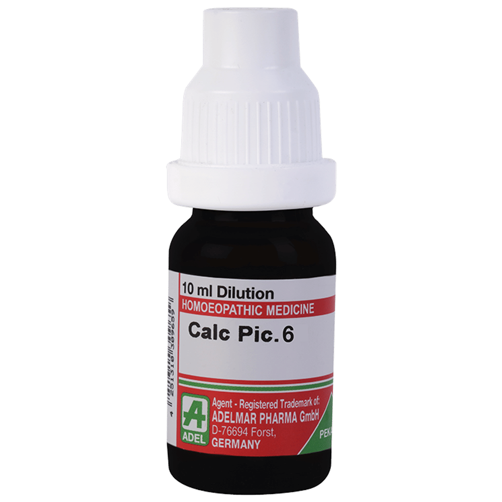 ADEL Calcarea Picrica Dilution 6 bottle of 10 ml Dilution