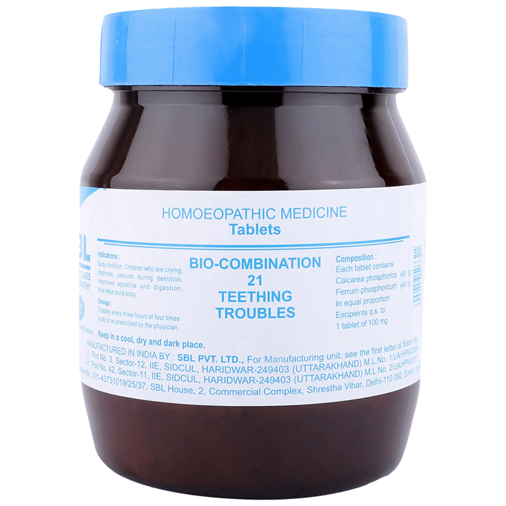 SBL Bio-Combination 21 Tablet bottle of 450 gm Biocombination Tablet