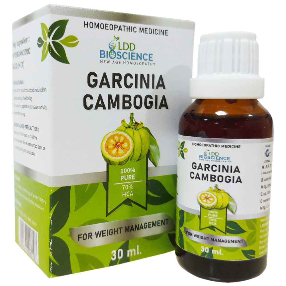 LDD Bioscience Garcinia Cambogia Drops For Weight Management (30ml Each) box of 1 Bottle