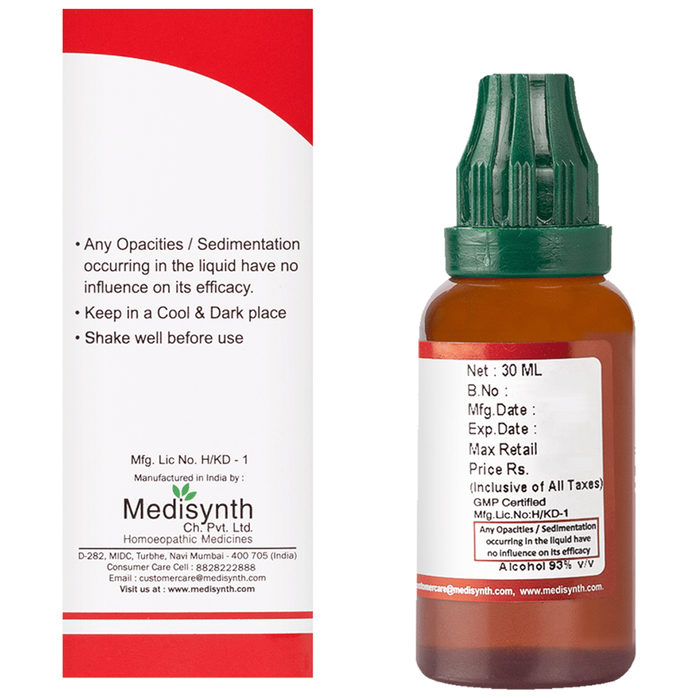 Medisynth Cedron Q bottle of 30 ml Mother Tincture
