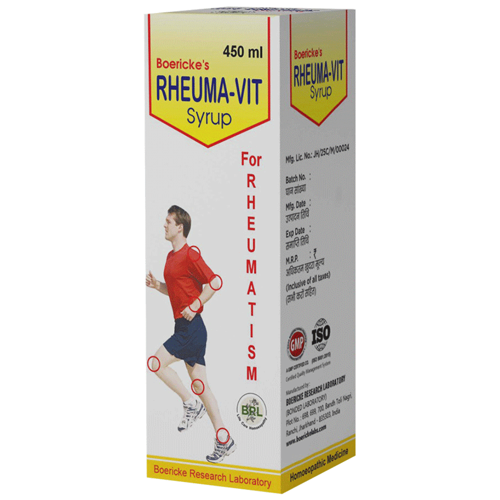 BRL Rheuma-Vit Syrup bottle of 450 ml Syrup