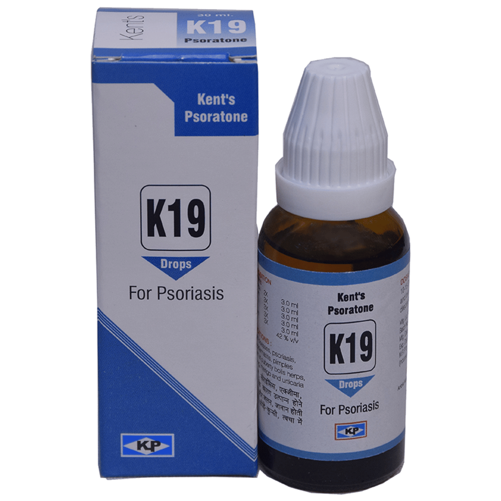 Kent's K19 Psoriasis Oral Drops bottle of 30 ml Oral Drops