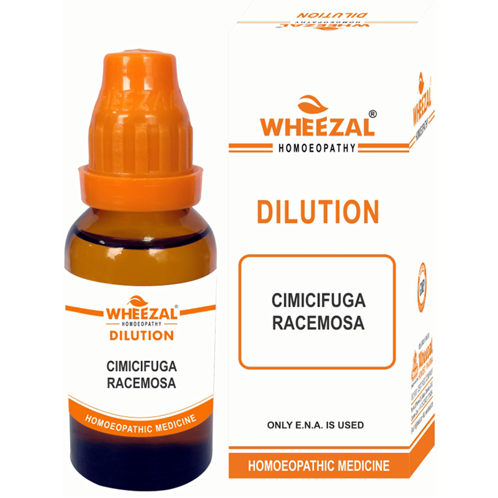 Wheezal Cimicifuga Racemosa Dilution 200 bottle of 30 ml Dilution