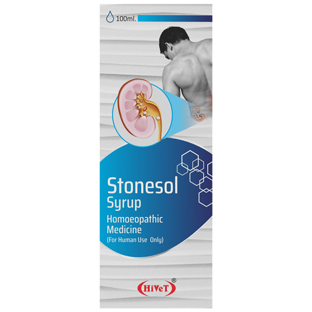 Hivet Stonesol Syrup bottle of 100 ml Syrup