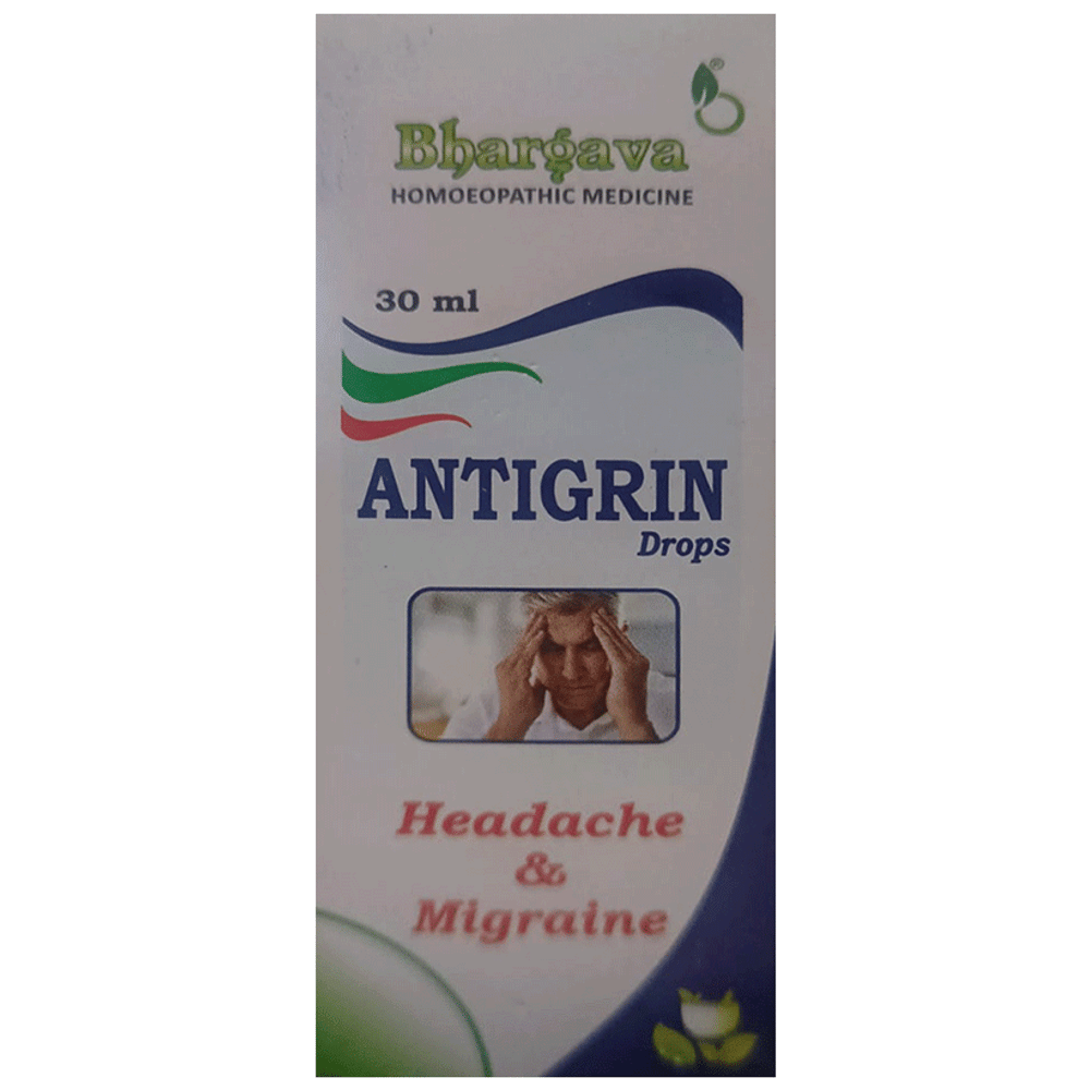 Bhargava Antigrin Drop bottle of 30 ml Drop