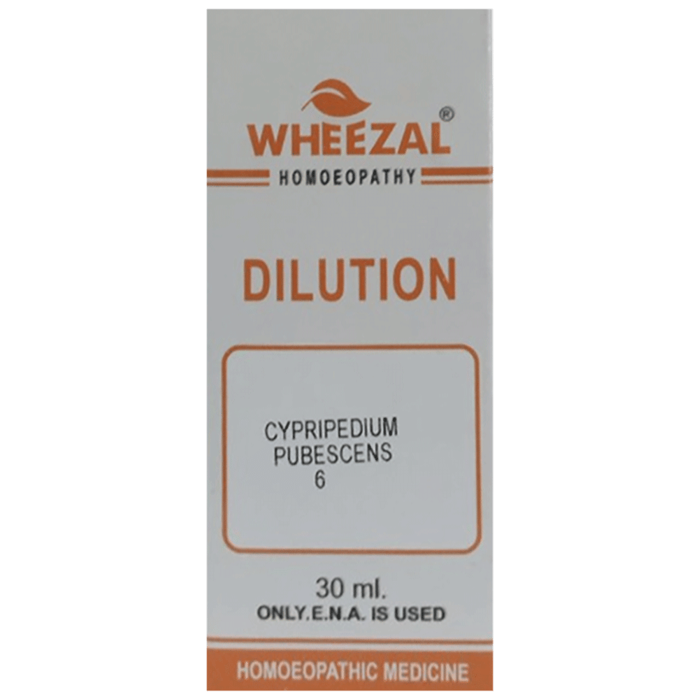 Wheezal Cyprideium Pubescens Dilution 6 bottle of 30 ml Dilution Wheezal Cyprideium Pubescens Dilution 6 bottle of 30 ml Dilution