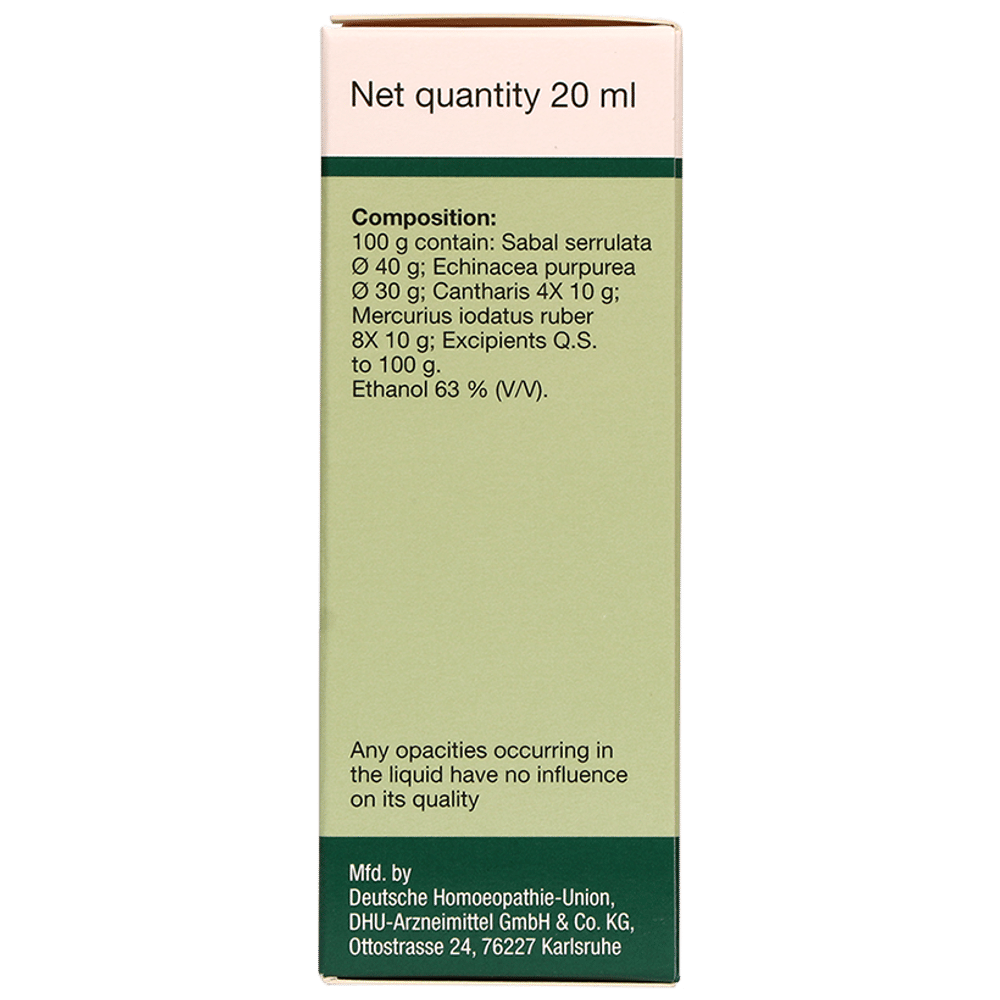 Dr Willmar Schwabe Germany Sabal Pentarkan Ptk. 75 Drop bottle of 20 ml Drop