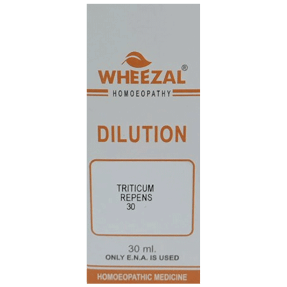 Wheezal Triticum Repens Dilution 30 bottle of 30 ml Dilution