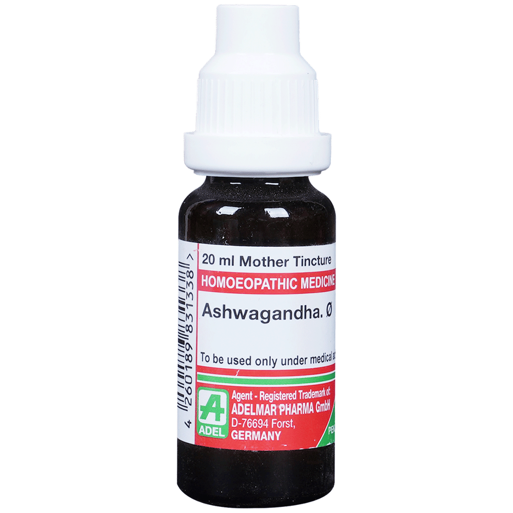 ADEL Ashwagandha Mother Tincture Q bottle of 20 ml Mother Tincture